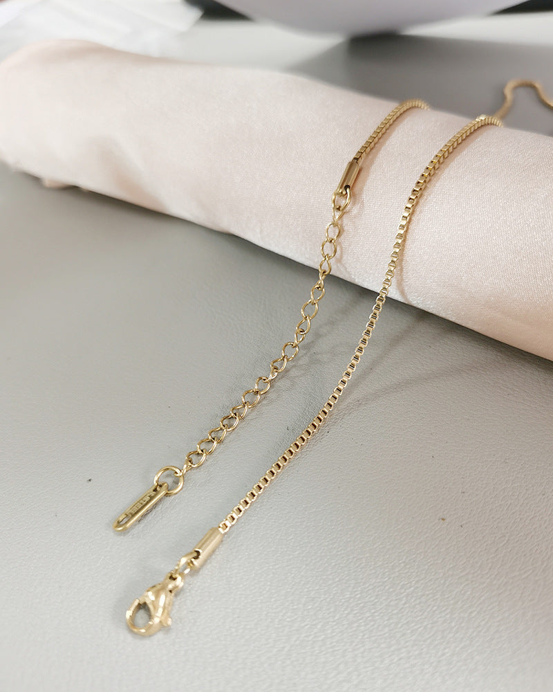 Steel Female Clavicle Chain Choker Snake Bones Necklaces