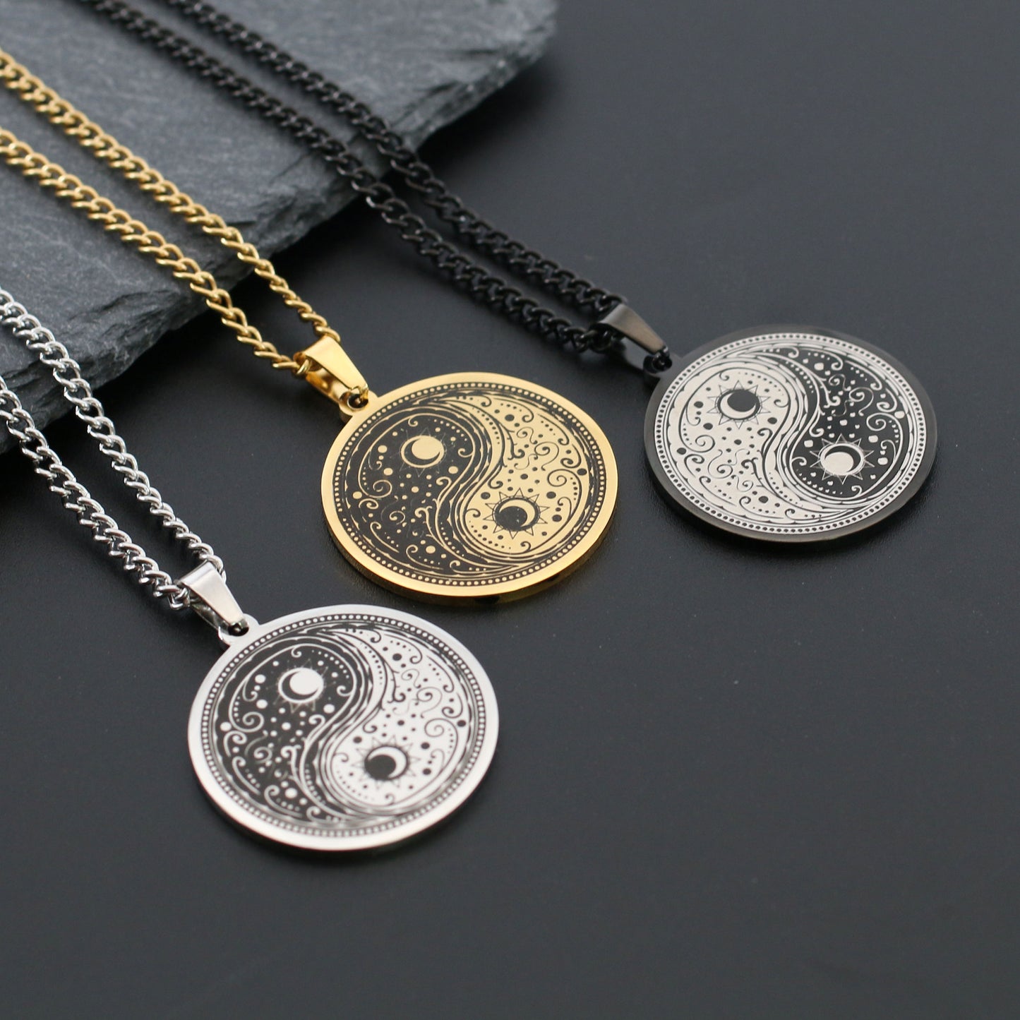 Men's Tai Retro Ethnic Style Personality Sweater Necklaces