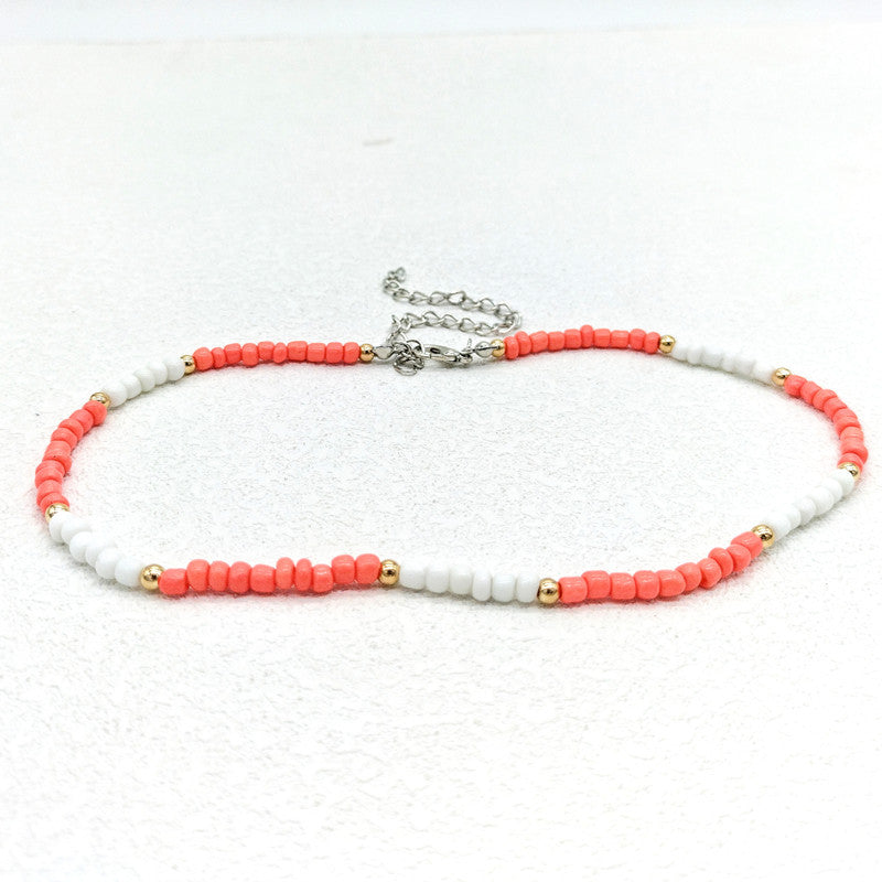 Bohemian Rainbow Handmade Fashion Color Bead Necklaces