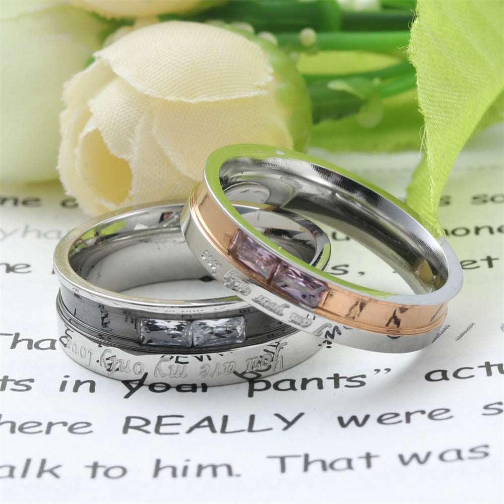 Women's & Men's Couple Vintage Trendy Personality Punk Stainless Rings