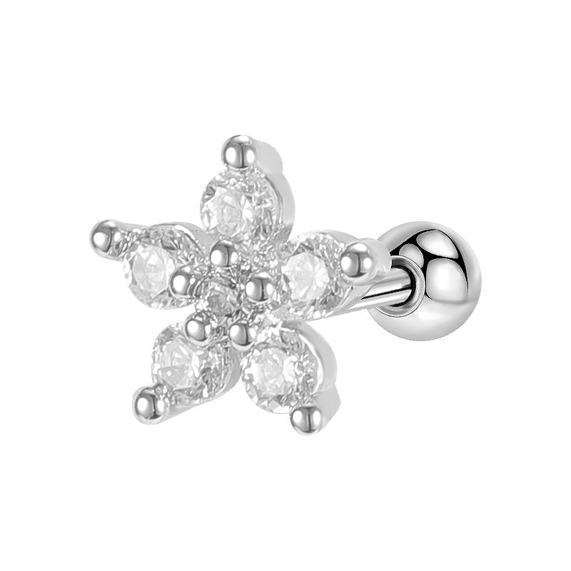 Women's Copper Head Diamond Elegant Stainless Steel Rings
