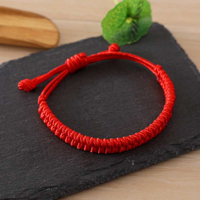 Women's Woven Rope Geometric Dorje Knot Dragon Bracelets