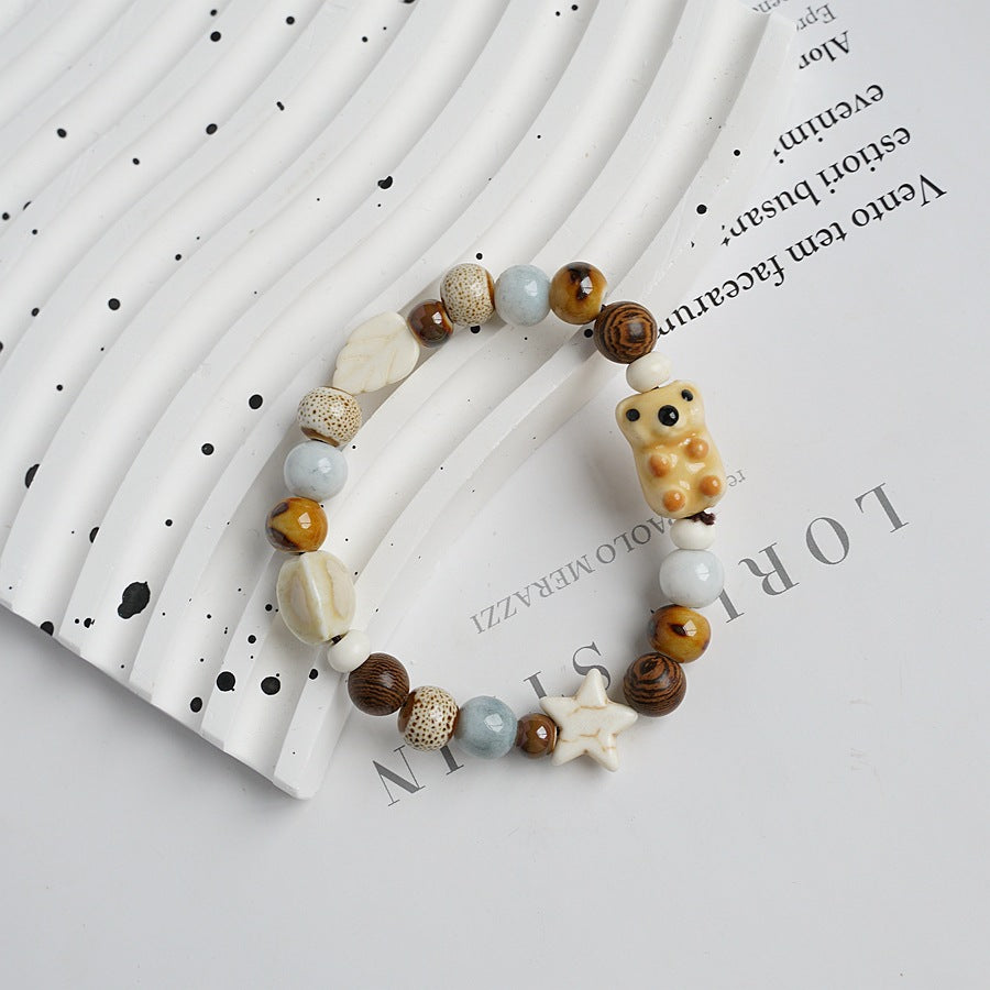 Women's Ceramic Niche High-grade National Style Chinese Bracelets