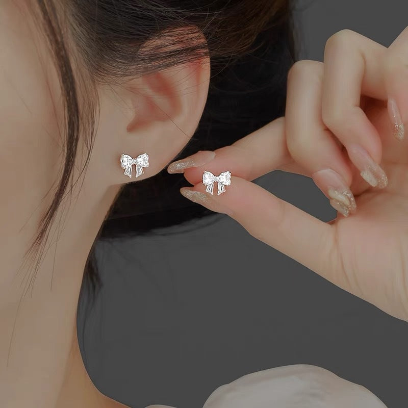 For Small Zircon Light Luxury High-grade Earrings