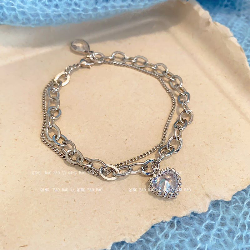 Women's Style Love Camellia High Sense Light Bracelets