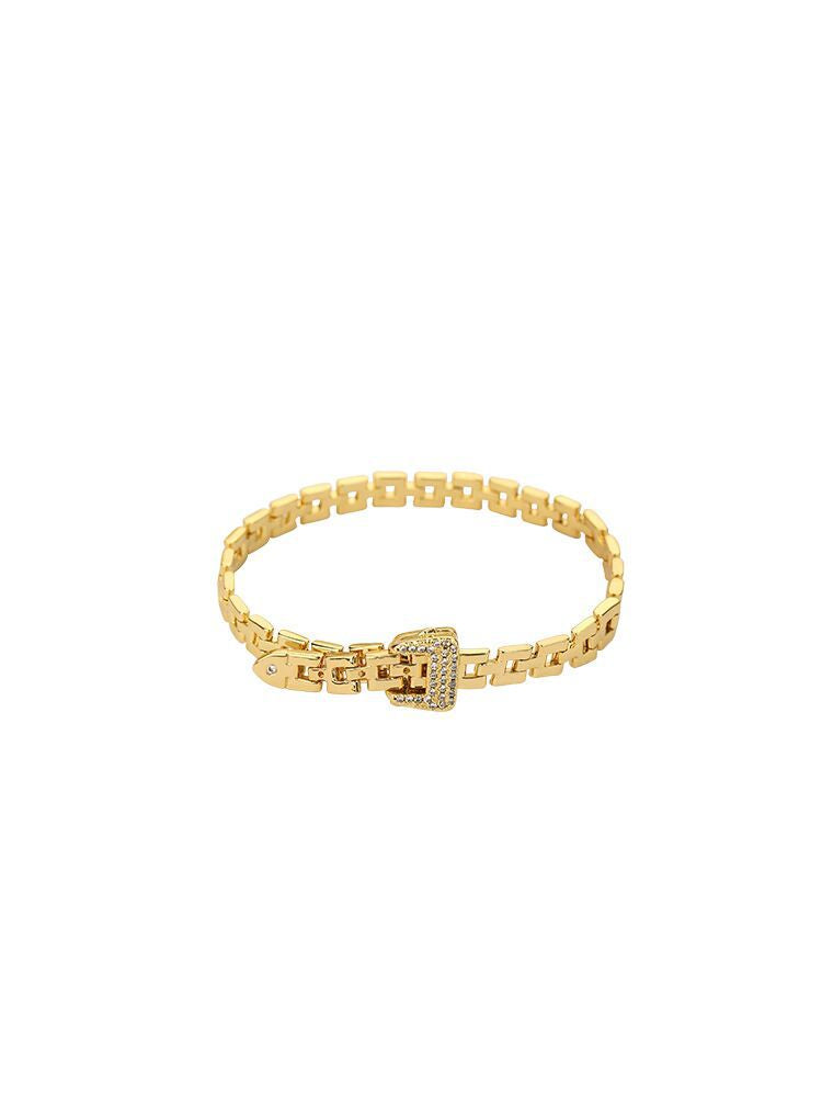 Retro High-grade Buckle Light Luxury Cold Bracelets