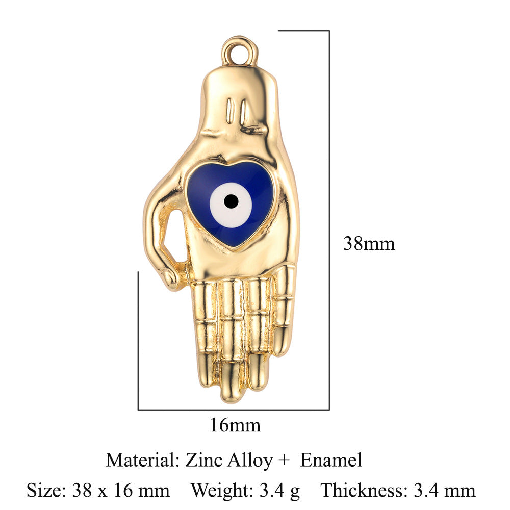 Palm Eyes Alloy Lucky Tree Love Rings