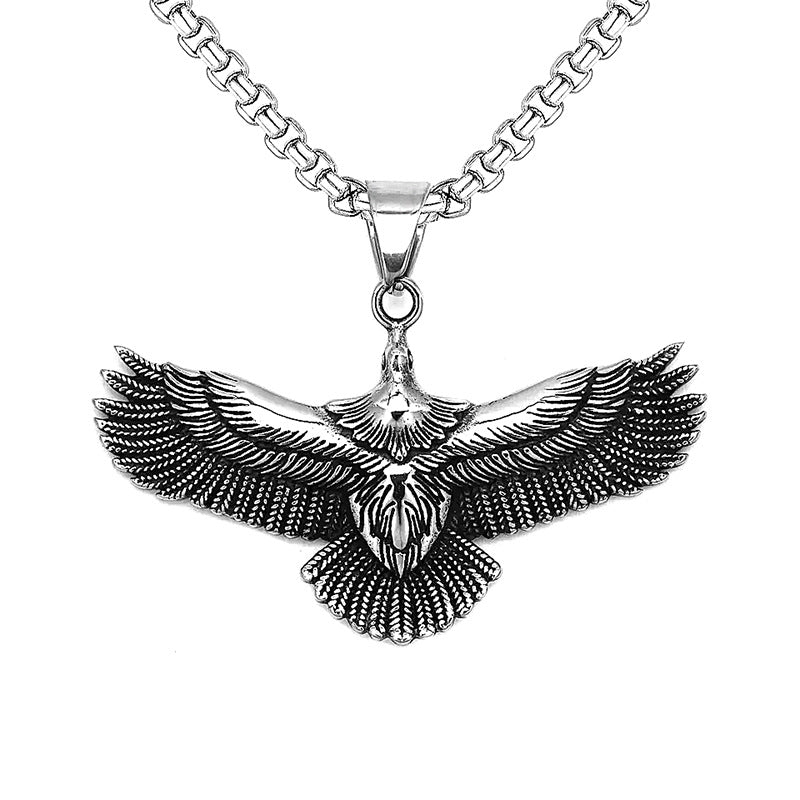 Men's Ornament Titanium Steel Motorcycle Trendy Vintage Necklaces