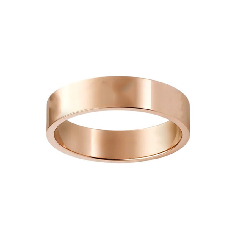 Ka Super High Version Couple Thick Electroplated Rings