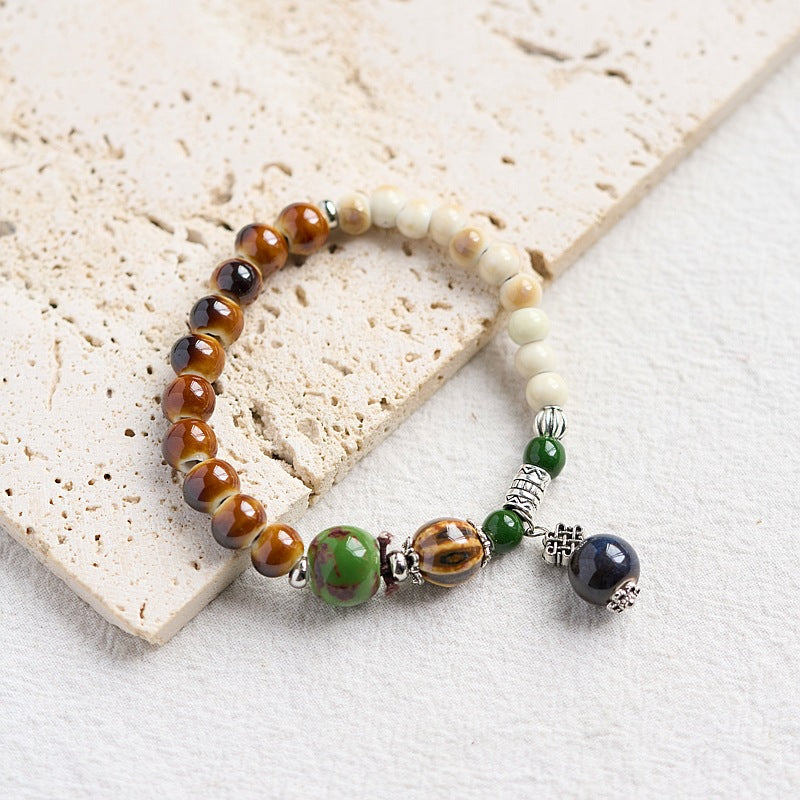 Women's Ceramic Niche High-grade National Style Chinese Bracelets