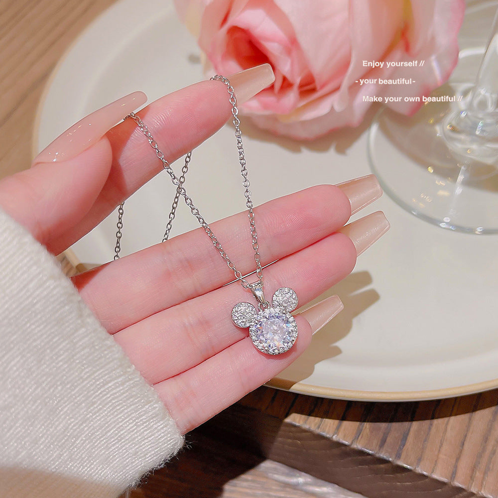 Women's Versatile High-grade Zircon Light Luxury Minority Necklaces