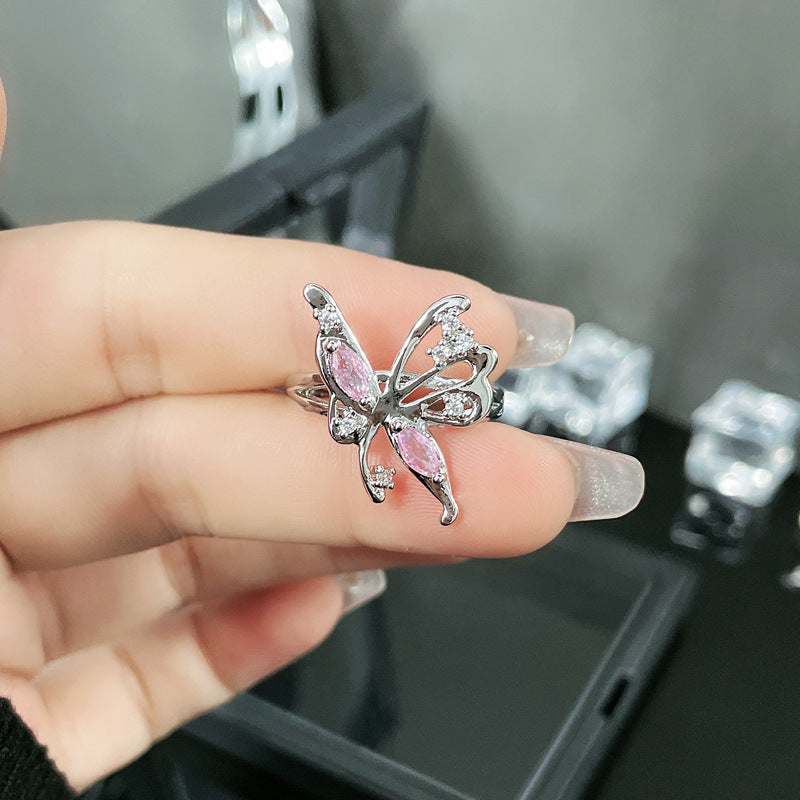 Women's Opening Design Light Luxury Sweet Cool Rings
