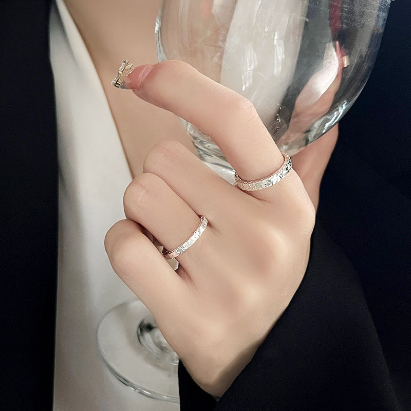 Women's Simple Special Interest Light Luxury High Sense Index Rings