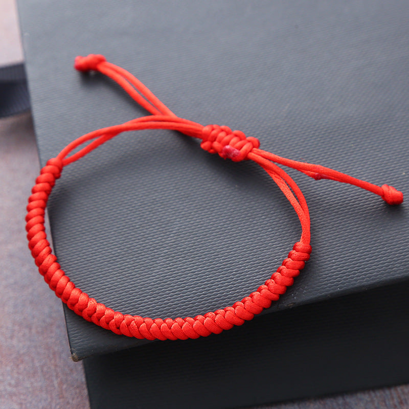 Women's Woven Rope Geometric Dorje Knot Dragon Bracelets