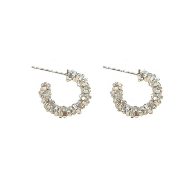 Women's Simple Light Luxury Needle Temperamental Cold Earrings