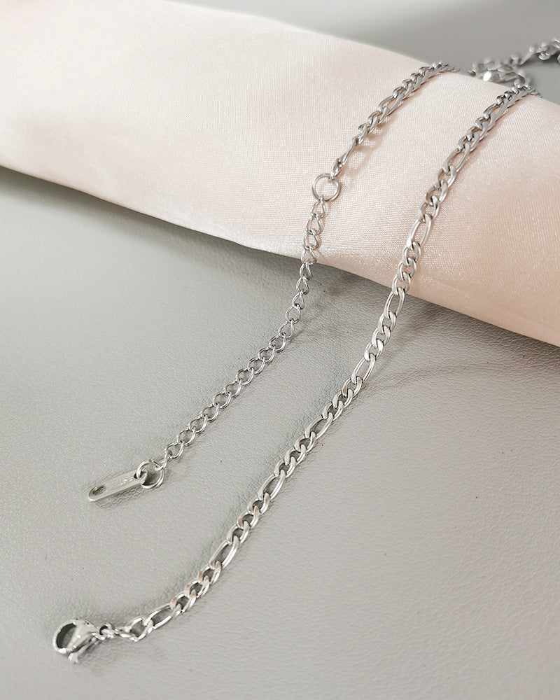 Steel Female Clavicle Chain Choker Snake Bones Necklaces