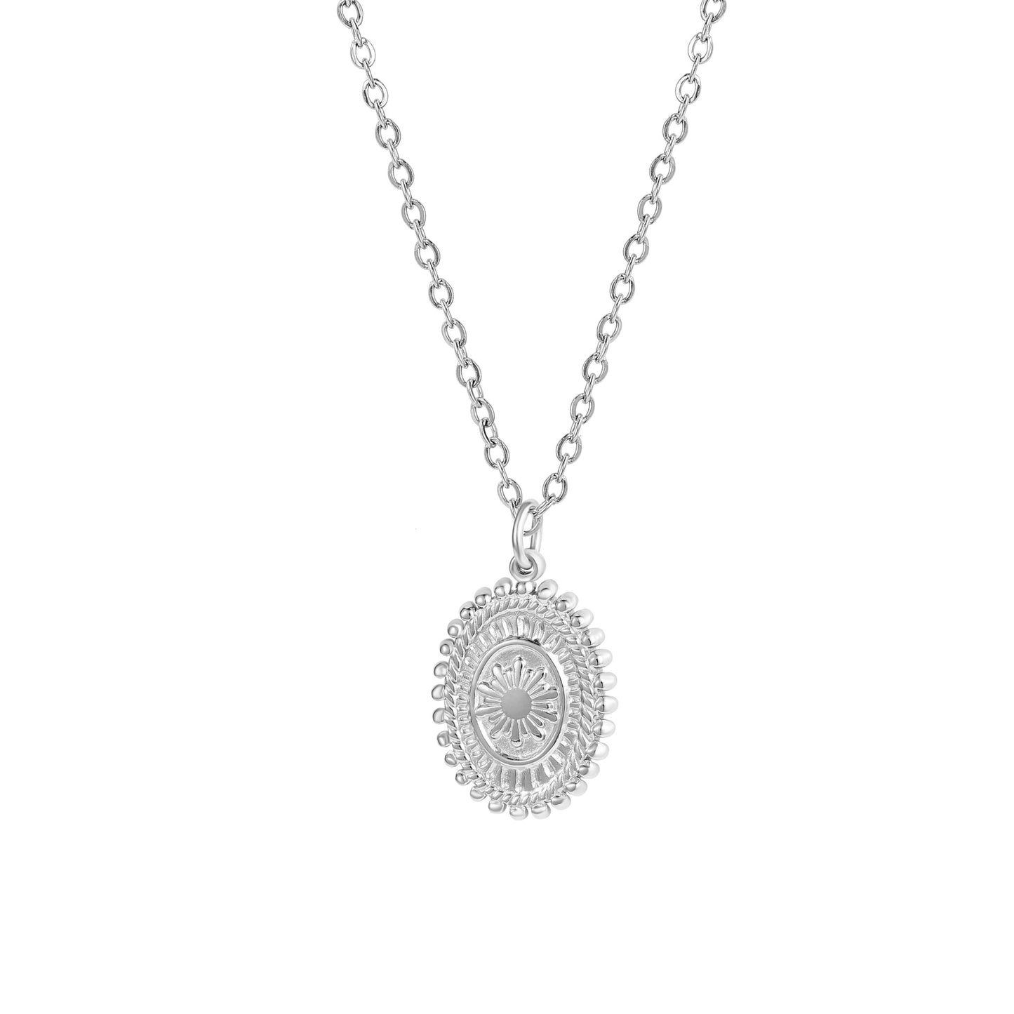 Women's Sun Short Clavicle Chain Three-dimensional Oil Necklaces