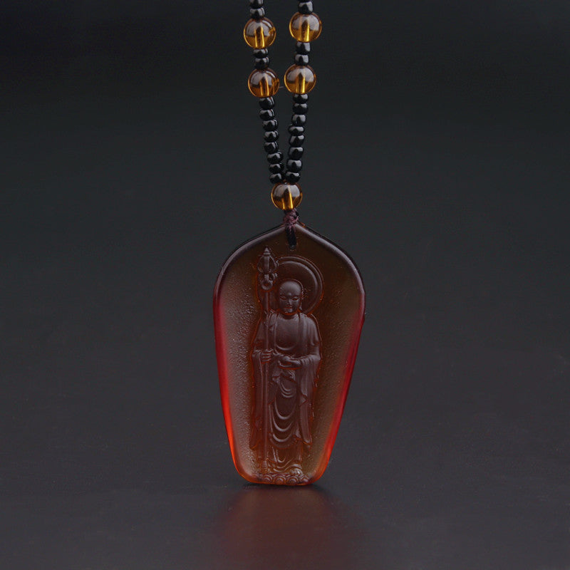 Amulet Colored Worship King Of Gilding Pendants