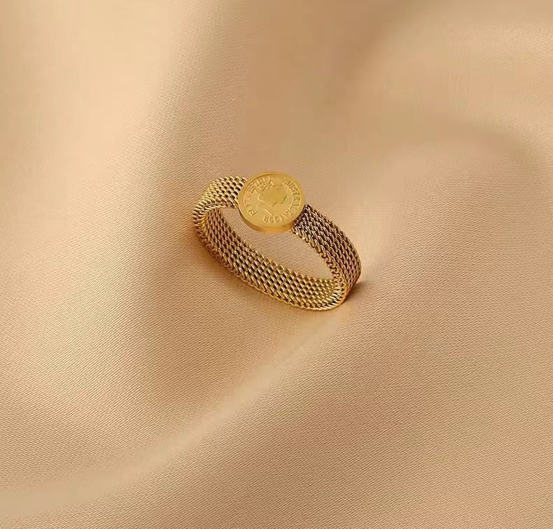 Titanium Steel No Fading Index Finger Rings