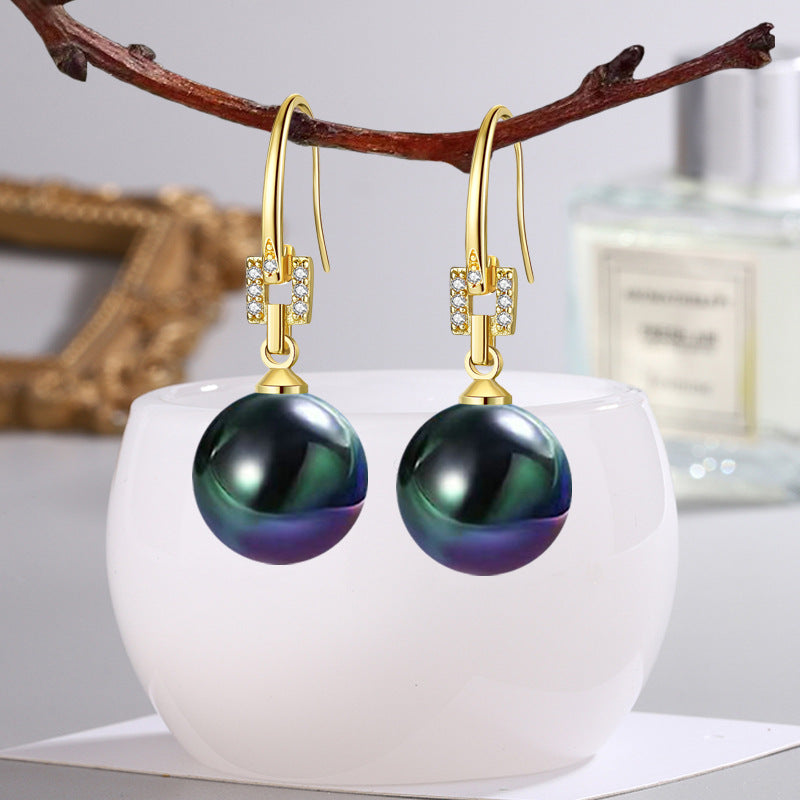 Women's Demon Purple Pink Yellow Black Shell Pearl Imitation White Rings