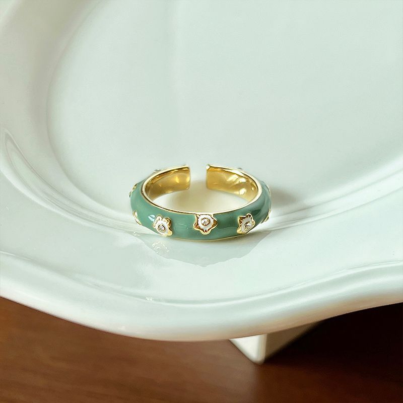 Bunny Pearl Trendy Hepburn Style Female Design Rings