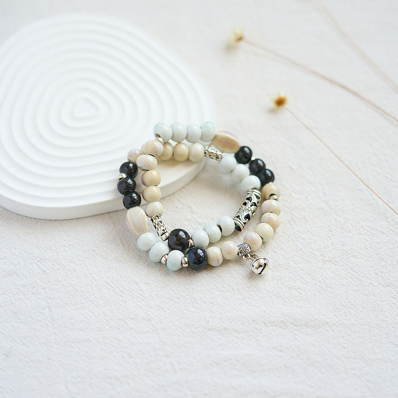 Hand-woven Ceramic Artistic Ethnic Style Couple Bracelets