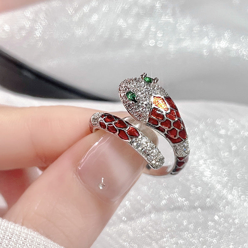 Wind High Sense Personalized Fashionable Twin Rings