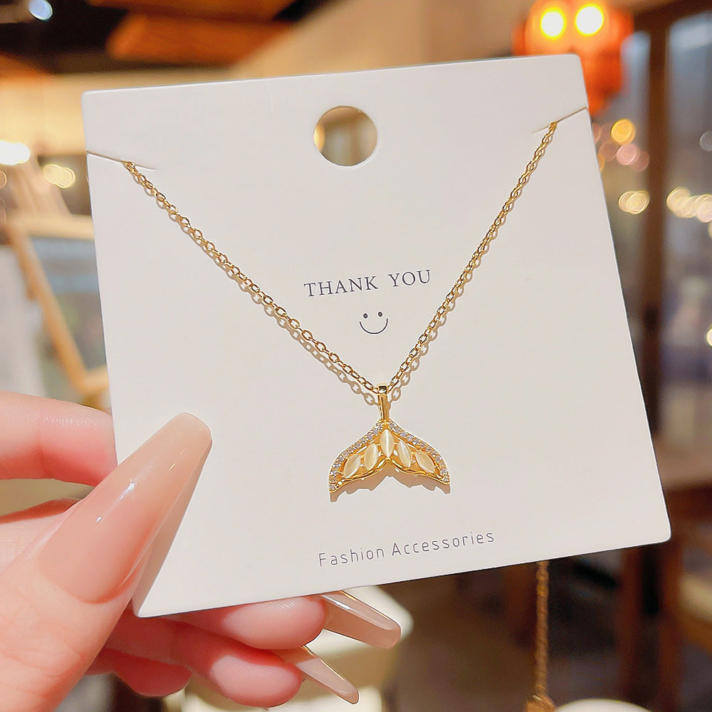 Women's Versatile High-grade Zircon Light Luxury Minority Necklaces