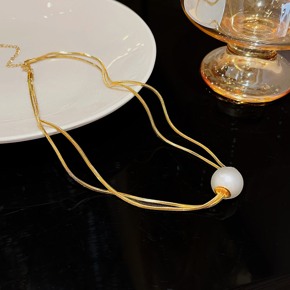 Women's Versatile High-grade Zircon Light Luxury Minority Necklaces