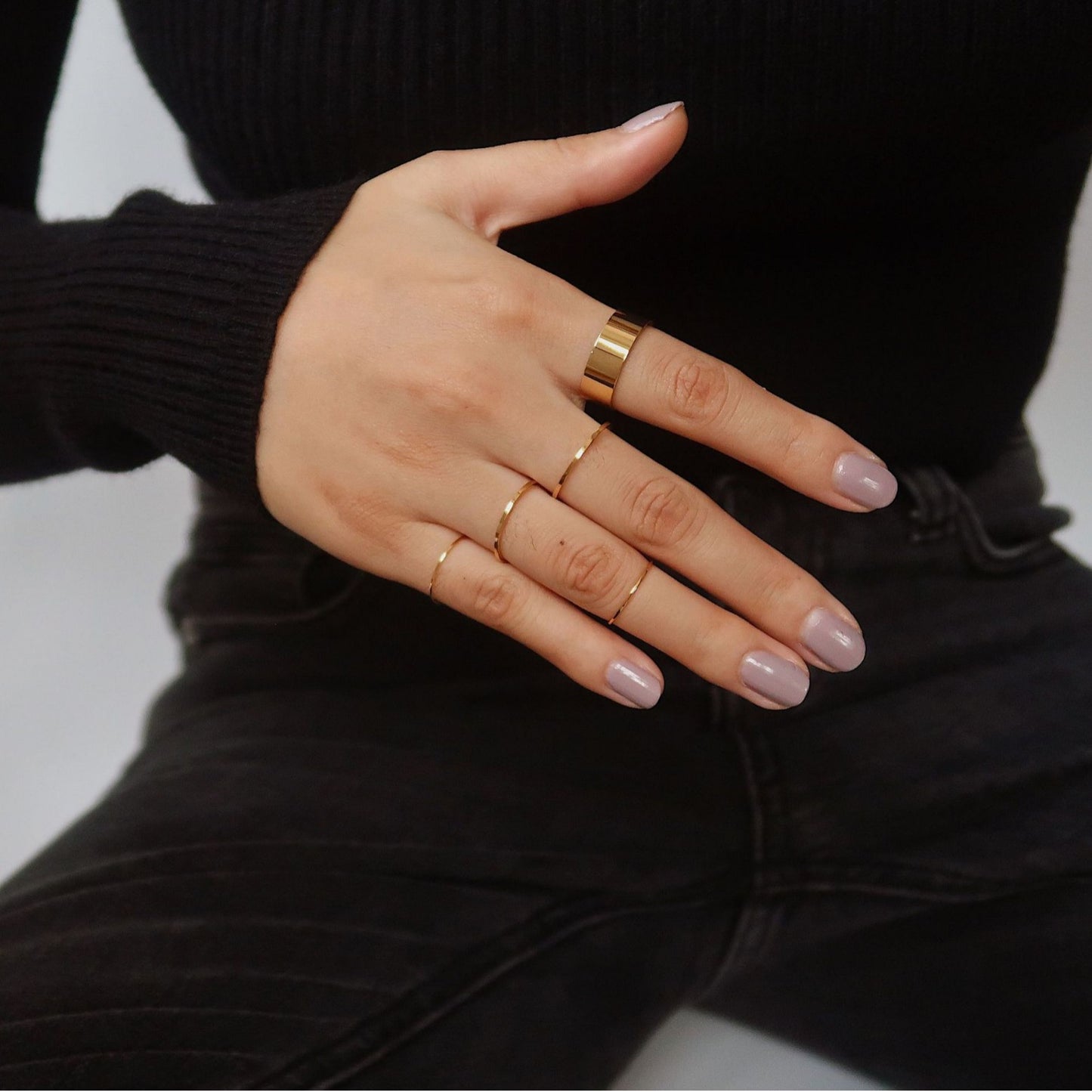 Wear Cover No Drop Color Hand Rings