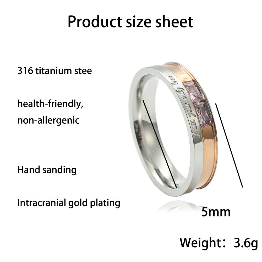 Women's & Men's Couple Vintage Trendy Personality Punk Stainless Rings