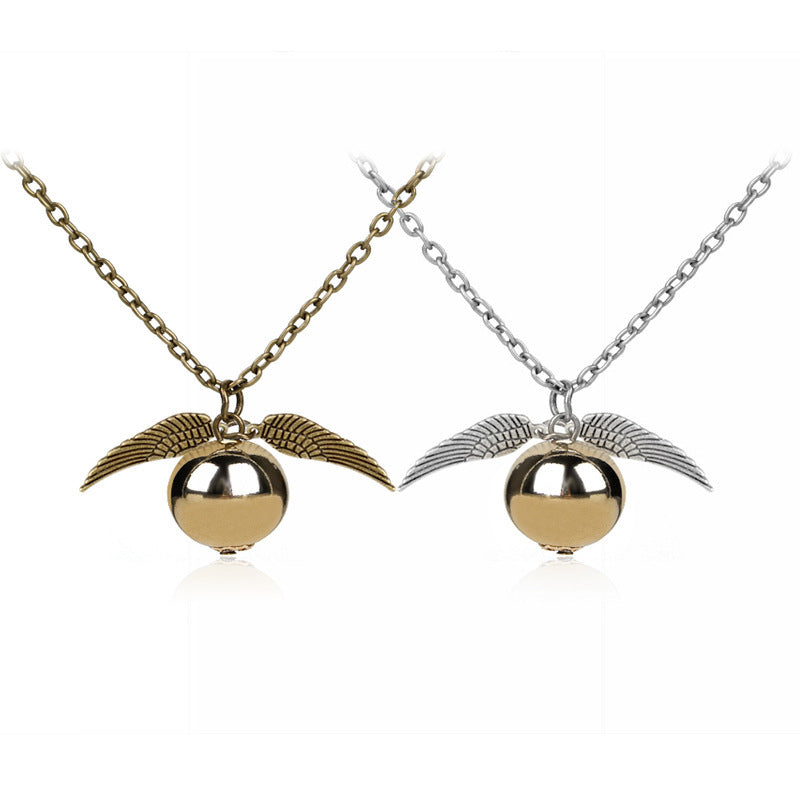 Peripheral Ornament Wings Accessories Zinc Alloy Necklaces