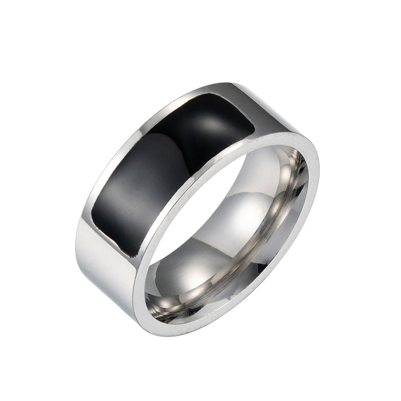 Jewelry Titanium Steel Smart Wearable Device Rings