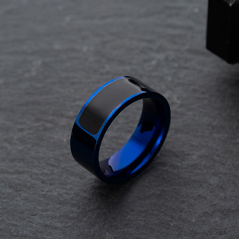 Jewelry Titanium Steel Smart Wearable Device Rings