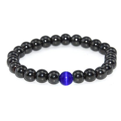 Magnetic Black Magnet Opal Handmade Hematite Anklet Bracelets