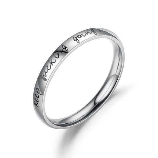 Exquisite Inner Outer Ball Inspirational Source Rings
