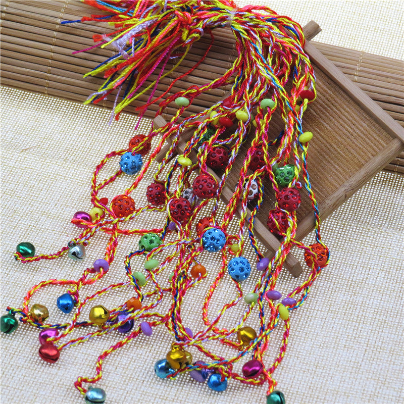 Festival Colorful Rope Ethnic Style Braiding Thread Bracelets