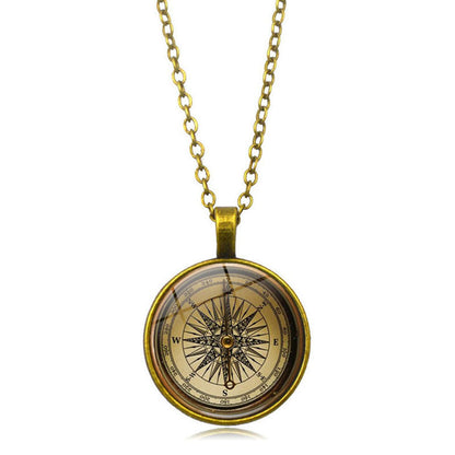 Time Gem Cabochon Stylish Sweater Chain Necklaces