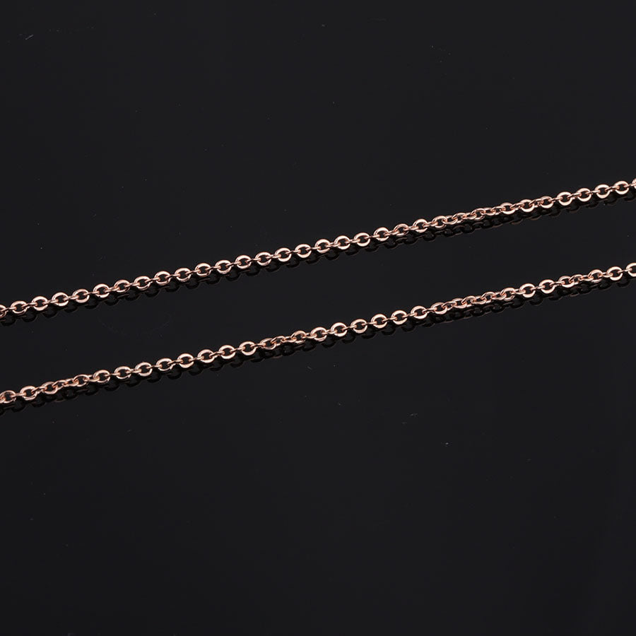 Furnace Plating Titanium Steel Chain Jewelry Necklaces