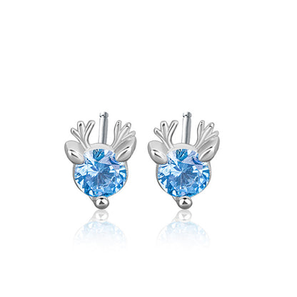 Women's Korean Style Christmas Diamond Jewelry Fashion Earrings