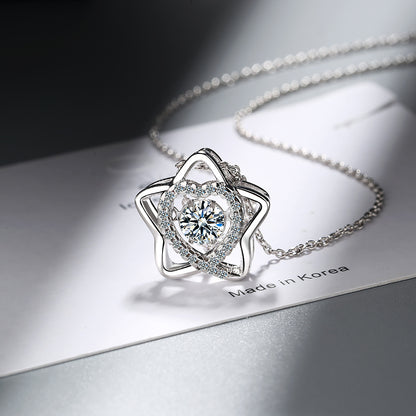 Women's Diamond Six-pointed Star Five-pointed Korean Style Pendants