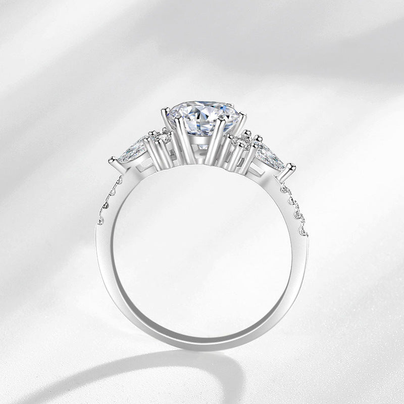 Women's Diamond With Carats Of Imitation Rings