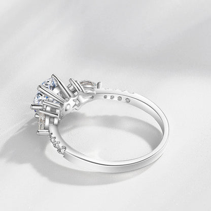 Women's Diamond With Carats Of Imitation Rings