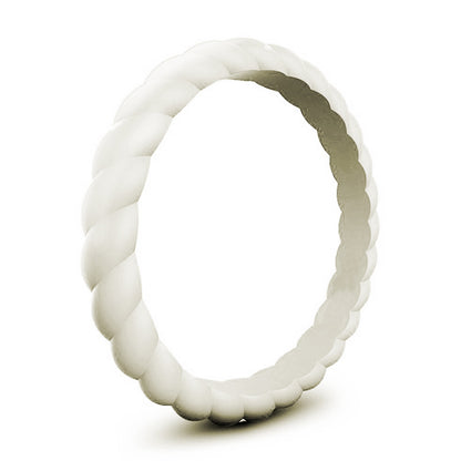 Women's Twist Silicone Sports Silica Gel Rings