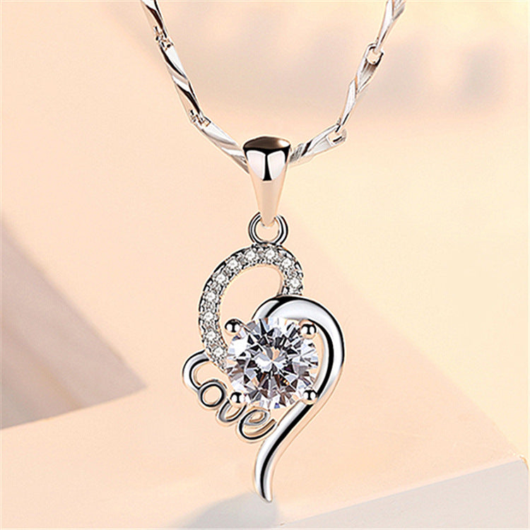 Attractive Cool Korean Heart-shaped Personalized Top Pendants