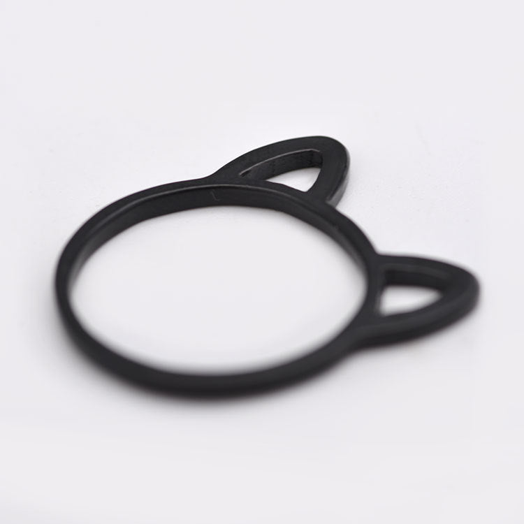 Minimalist Creative Design Hollow Out Kitty Rings