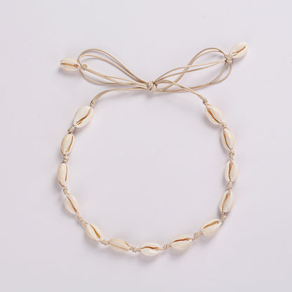Hawaiian Style Personal Leisure Shell Short Necklaces