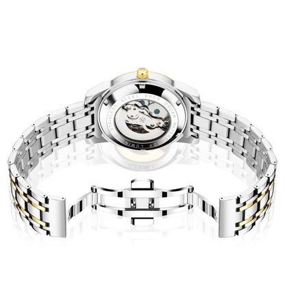 Men's Tourbillon Hollow Automatic Watch Waterproof Mechanical Watches