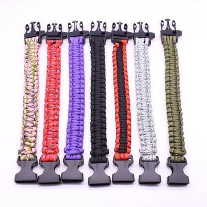 Sports Woven Hand Strap Umbrella Rope Survival Bracelets