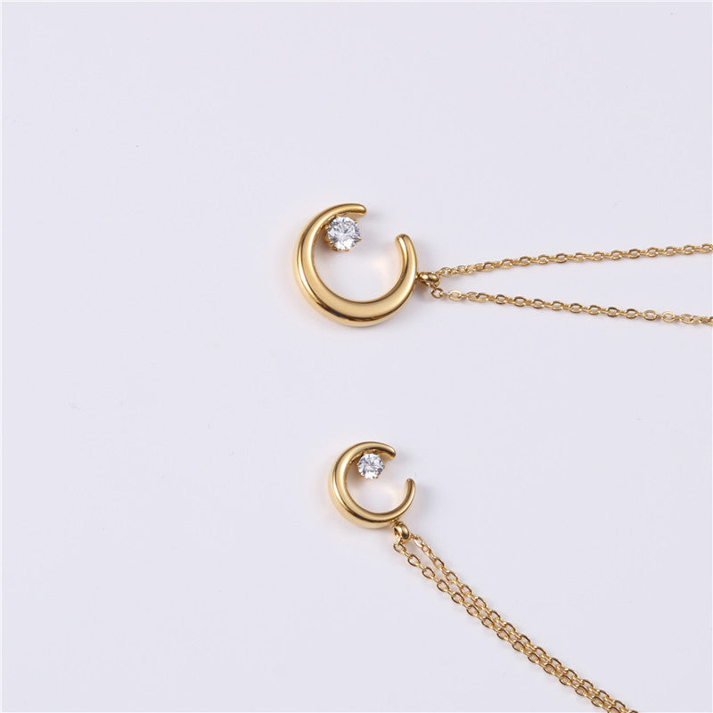 Trendy Cold Designer Design Clavicle Chain Necklaces